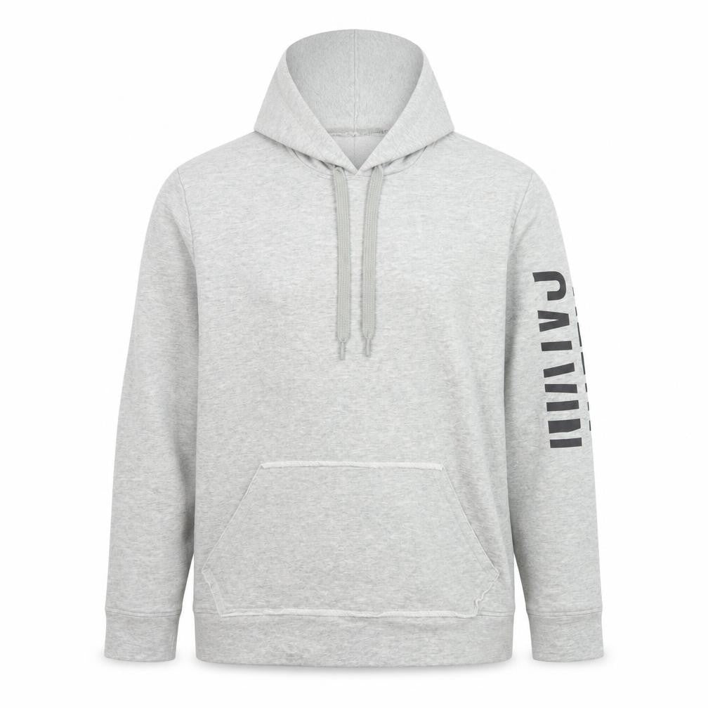 Mens UK Size L Calvin Klein Grey Pullover Hoodie