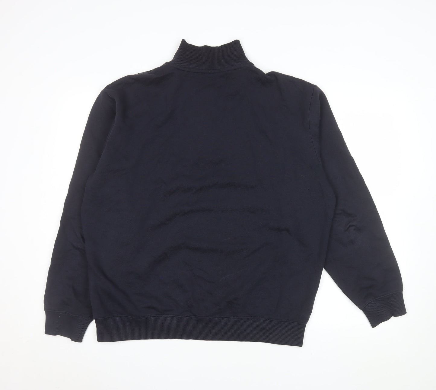 Mens UK Size M HUGO Blue Pullover Sweatshirt