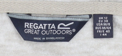 Womens UK Size 12 Regatta Great Outdoors Grey Pullover Hoodie