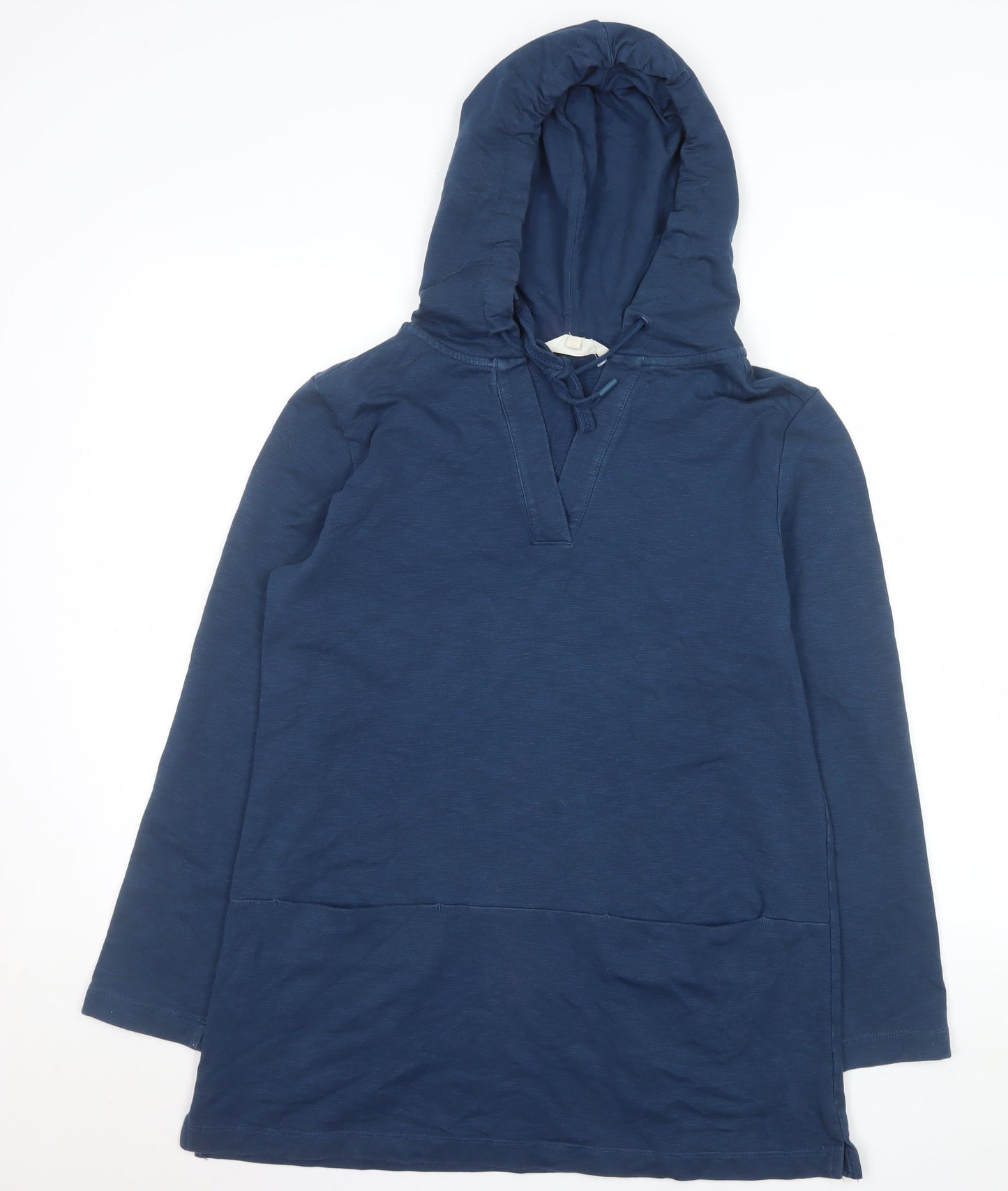 Womens UK Size 12 Seasalt Cornwall Blue Tunic Hoodie