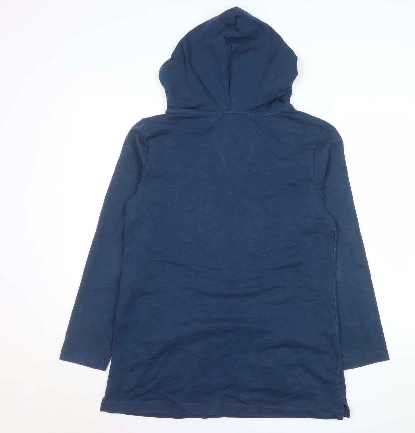Womens UK Size 12 Seasalt Cornwall Blue Tunic Hoodie