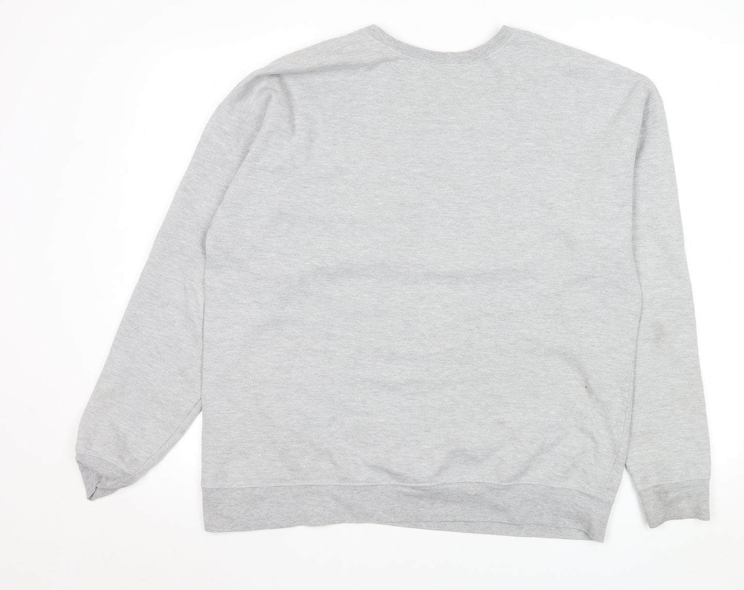 Mens UK Size L Sesame Street Grey Pullover Sweatshirt