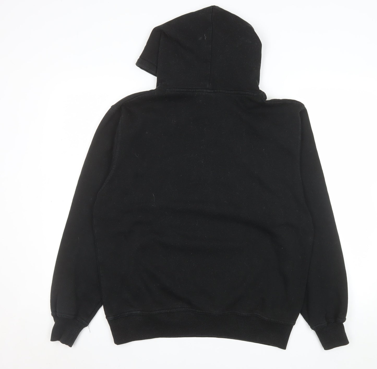 Mens UK Size S Dreambranding Black Pullover Hoodie