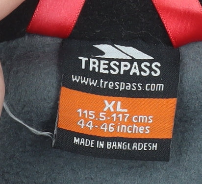 Trespass Mens Grey XL Fleece Full Zip Outdoor Jacket