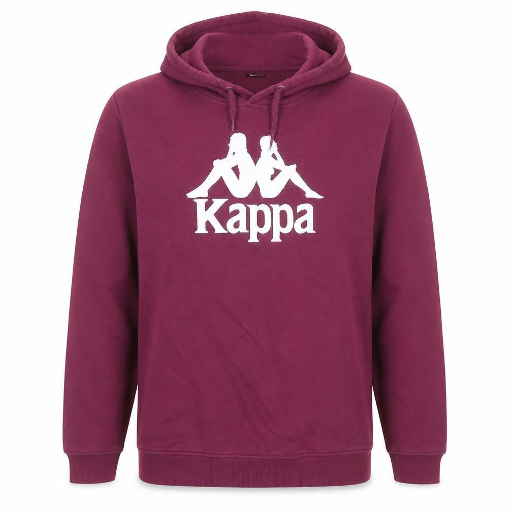 Womens UK Size L Kappa Purple Pullover Hoodie