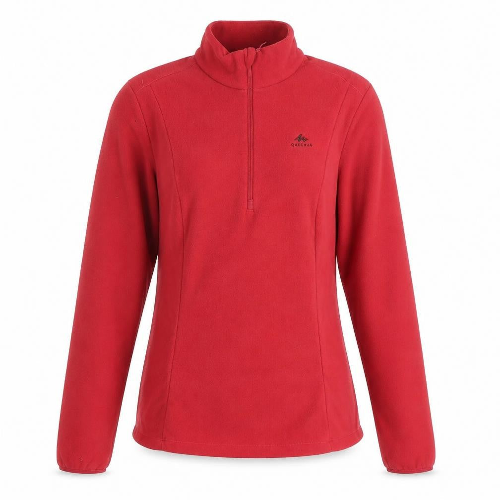 Womens UK Size M DECATHLON Red Pullover Sweatshirt