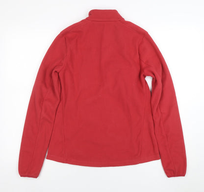Womens UK Size M DECATHLON Red Pullover Sweatshirt