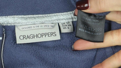 Womens UK Size 10 Craghoppers Blue Pullover Sweatshirt