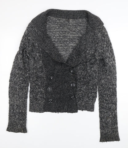 Womens UK Size M GANT Grey Cardigan Jumper