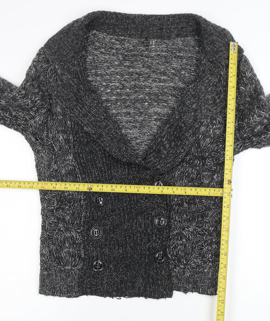 Womens UK Size M GANT Grey Cardigan Jumper