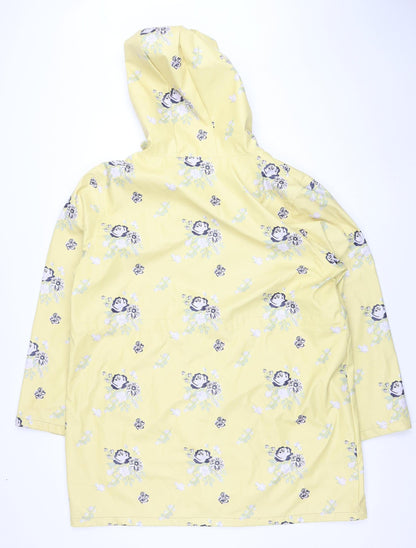 Ridge & Co. Women’s Yellow Floral Waterproof Rain Coat Size 18