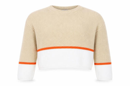 Womens UK Size 12 ASOS Beige Pullover Jumper