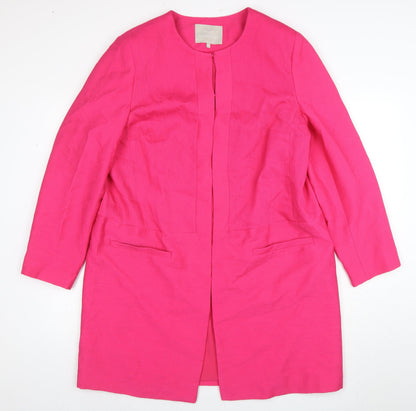 Womens UK Size 18 Fenn Wright Manson Regular Pink Blazer