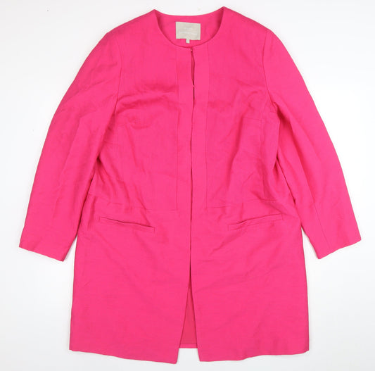 Womens UK Size 18 Fenn Wright Manson Regular Pink Blazer