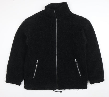 Country Trader Men's Black Fleece Lined Full Zip Jacket Size L