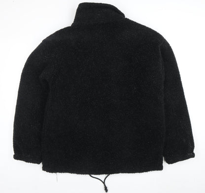 Country Trader Men's Black Fleece Lined Full Zip Jacket Size L