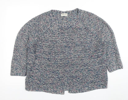 Marks and Spencer Women’s Multicoloured Size 18 Chunky Knit Cardigan