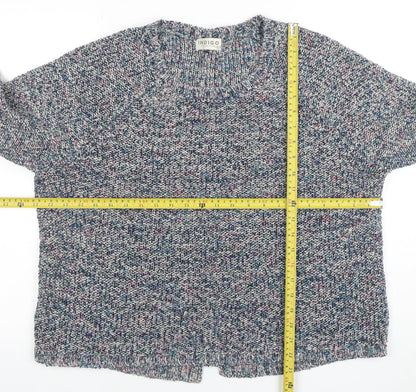 Marks and Spencer Women’s Multicoloured Size 18 Chunky Knit Cardigan