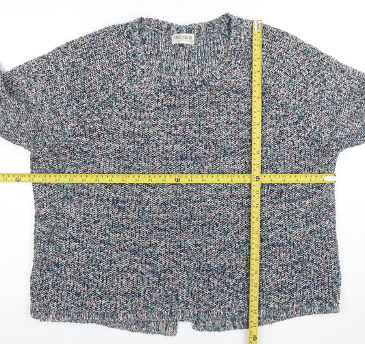 Marks and Spencer Women’s Multicoloured Size 18 Chunky Knit Cardigan
