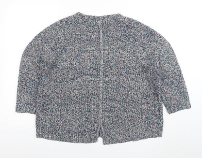 Marks and Spencer Women’s Multicoloured Size 18 Chunky Knit Cardigan