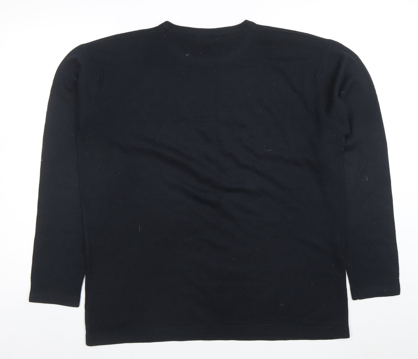 Mens UK Size M Cutting Edge Blue Pullover Jumper