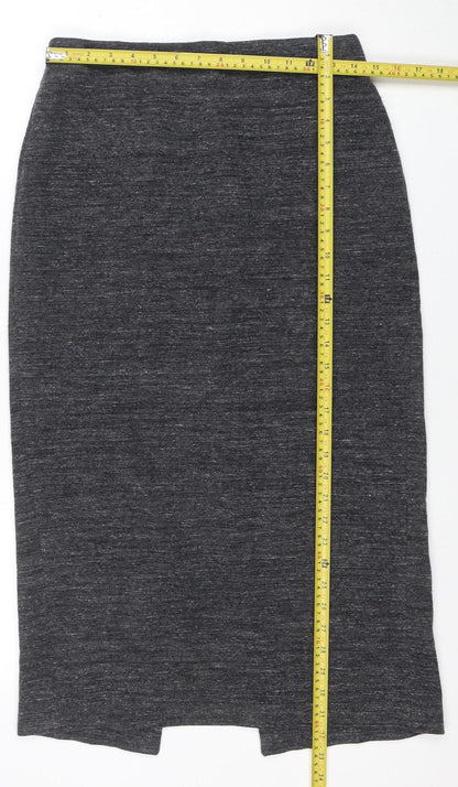 Womens UK Size M Zara Woman Wrap Knit Skirt