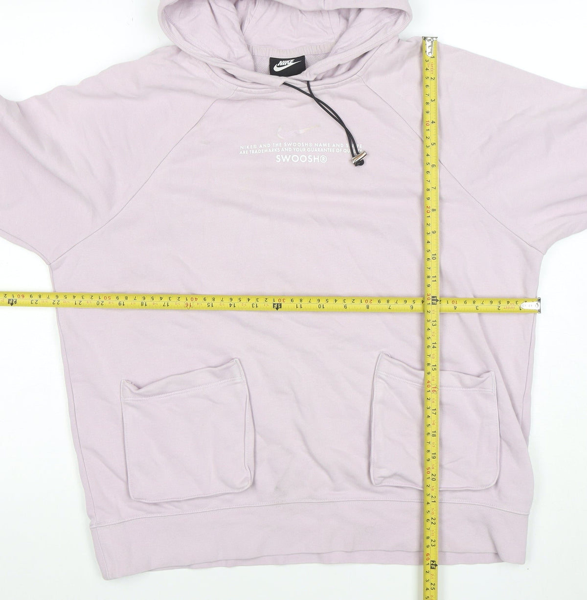 Womens UK Size M Nike Pink Pullover Hoodie