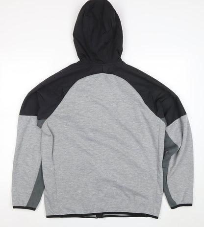 Mens UK Size L U.S. Athletic Grey Basic Jacket