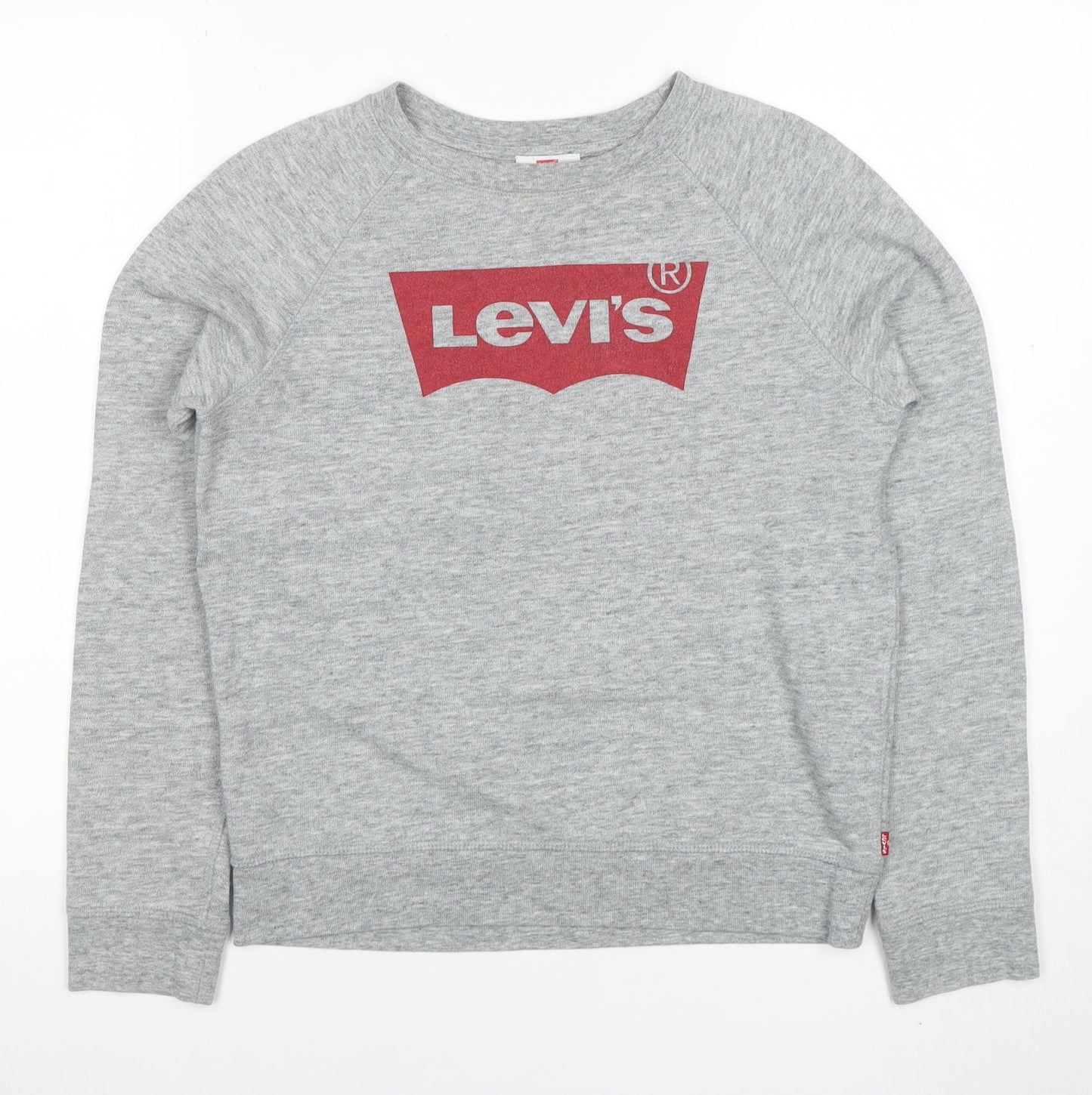 Womens UK Size XS Levi's Grey Pullover Sweatshirt