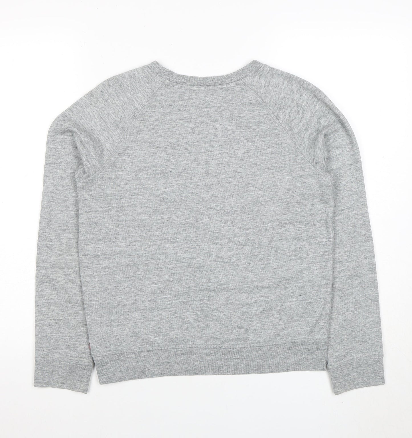 Womens UK Size XS Levi's Grey Pullover Sweatshirt