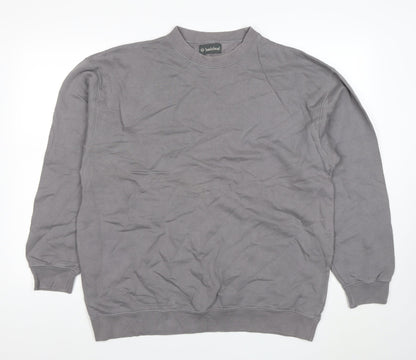 Mens UK Size XL Hawkshead Grey Pullover Sweatshirt