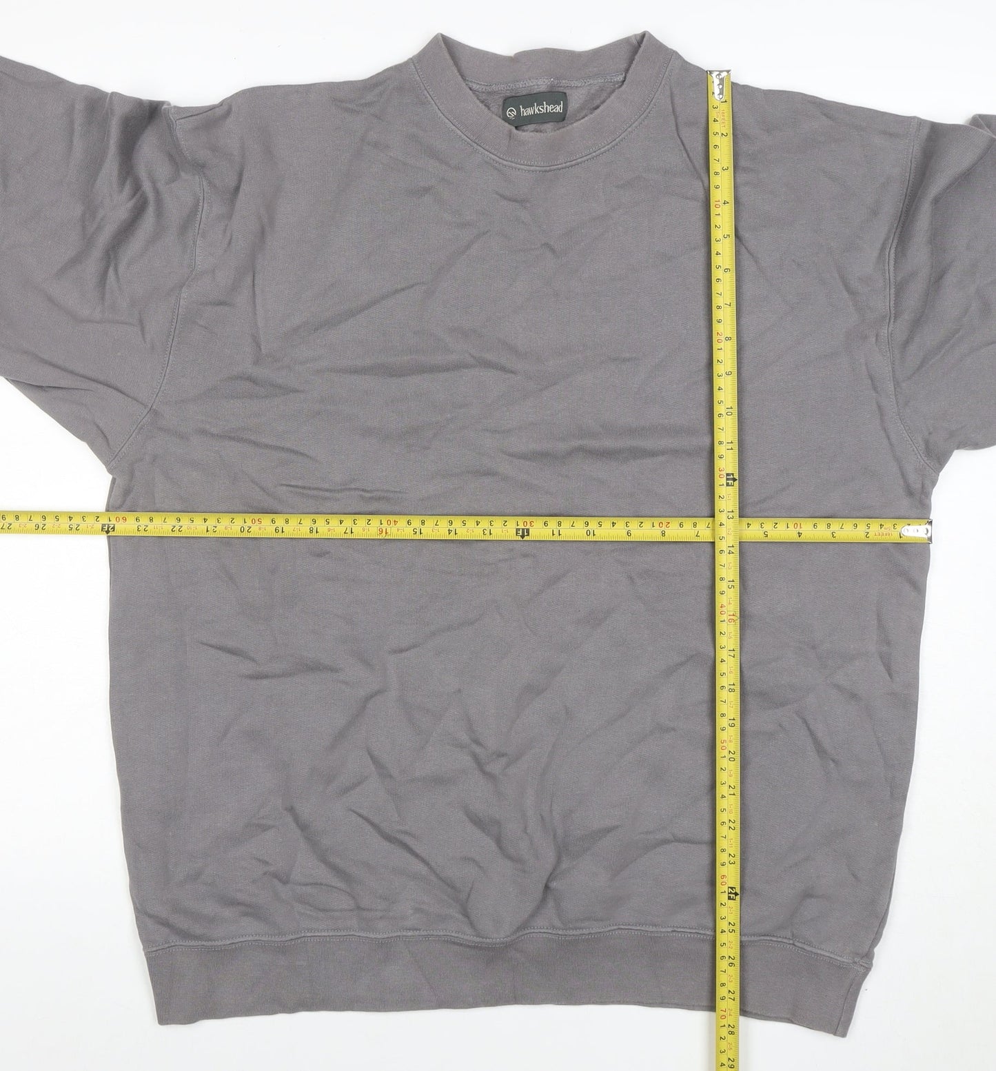 Mens UK Size XL Hawkshead Grey Pullover Sweatshirt