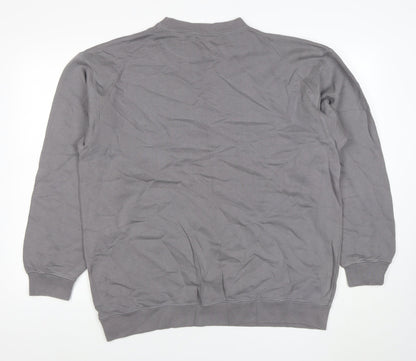 Mens UK Size XL Hawkshead Grey Pullover Sweatshirt