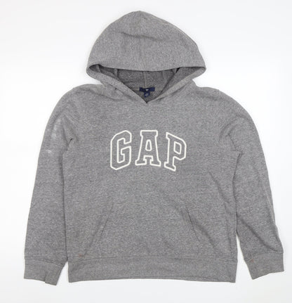Mens UK Size M Gap Grey Pullover Hoodie