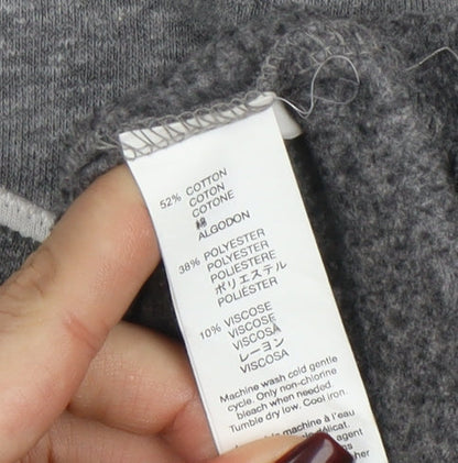 Mens UK Size M Gap Grey Pullover Hoodie