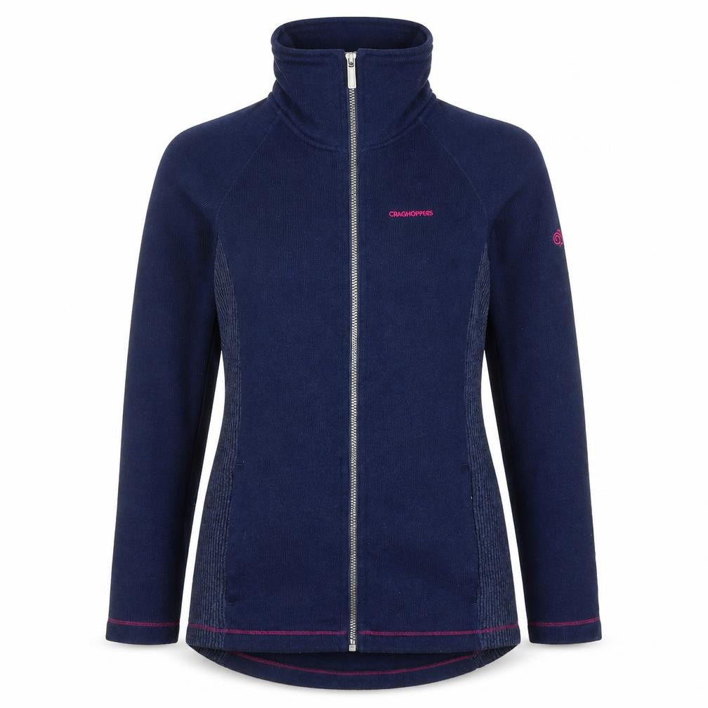 Craghoppers Women's Blue Size 10 Full Zip Fleece Jacket