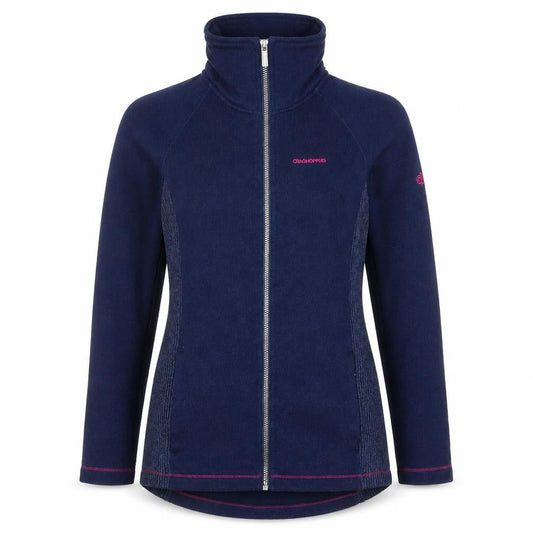 Craghoppers Women's Blue Size 10 Full Zip Fleece Jacket