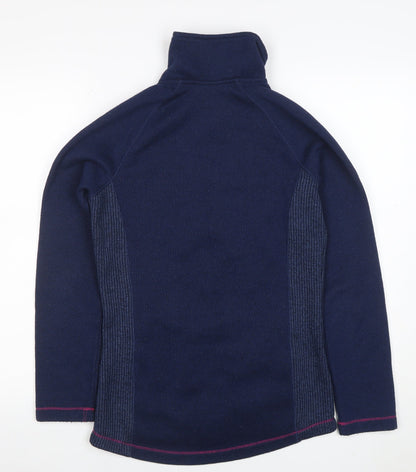 Craghoppers Women's Blue Size 10 Full Zip Fleece Jacket