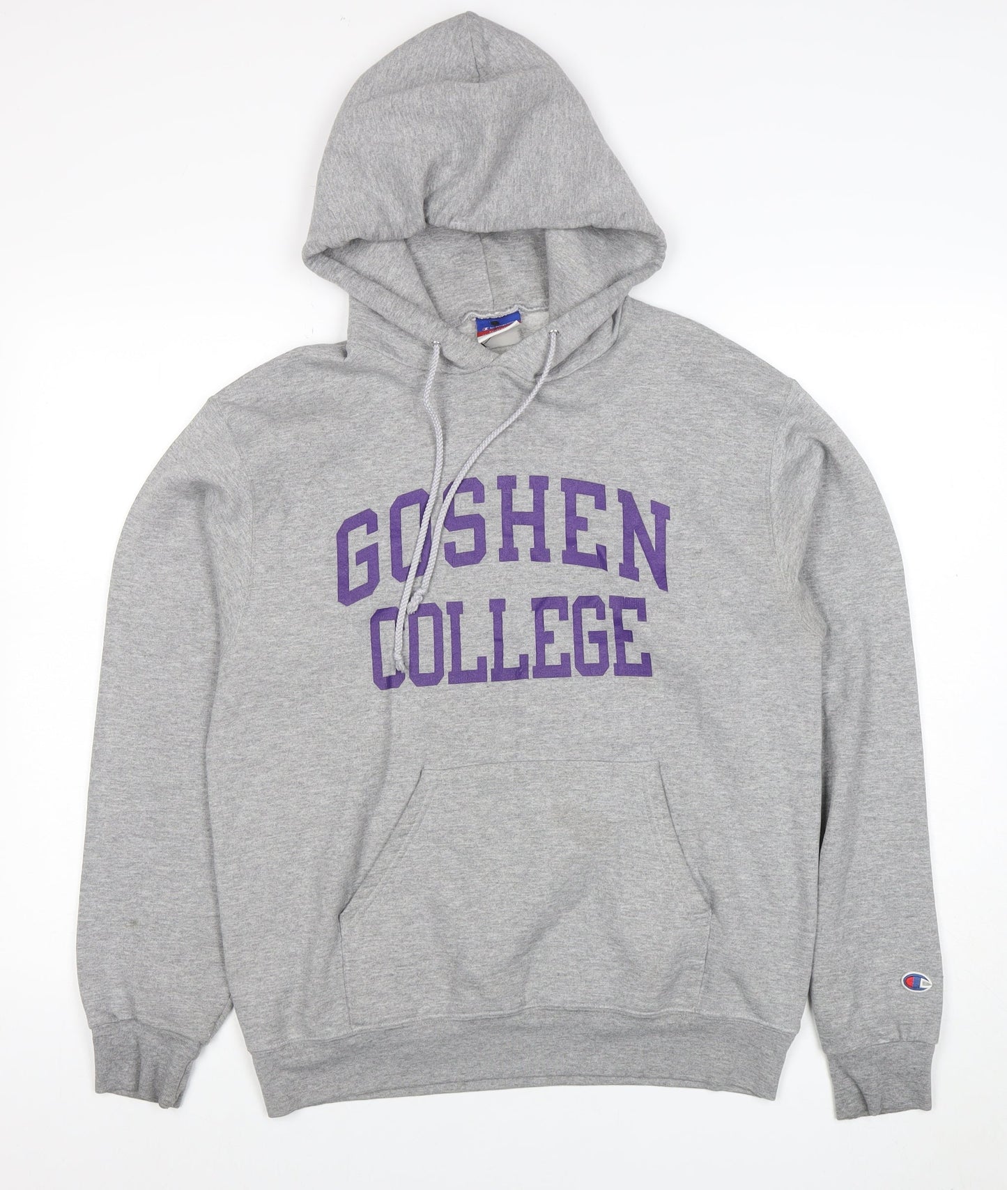 Mens UK Size M Champion Grey Pullover Hoodie
