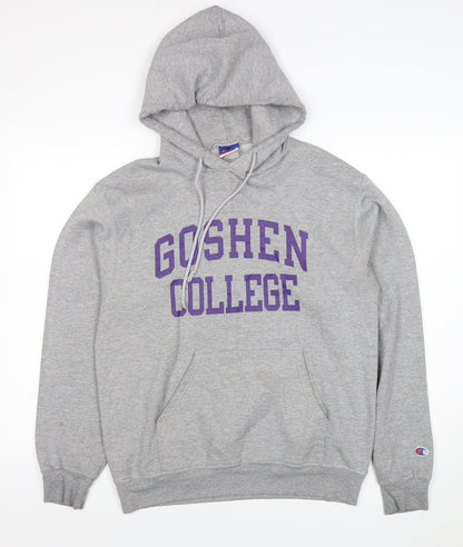 Mens UK Size M Champion Grey Pullover Hoodie