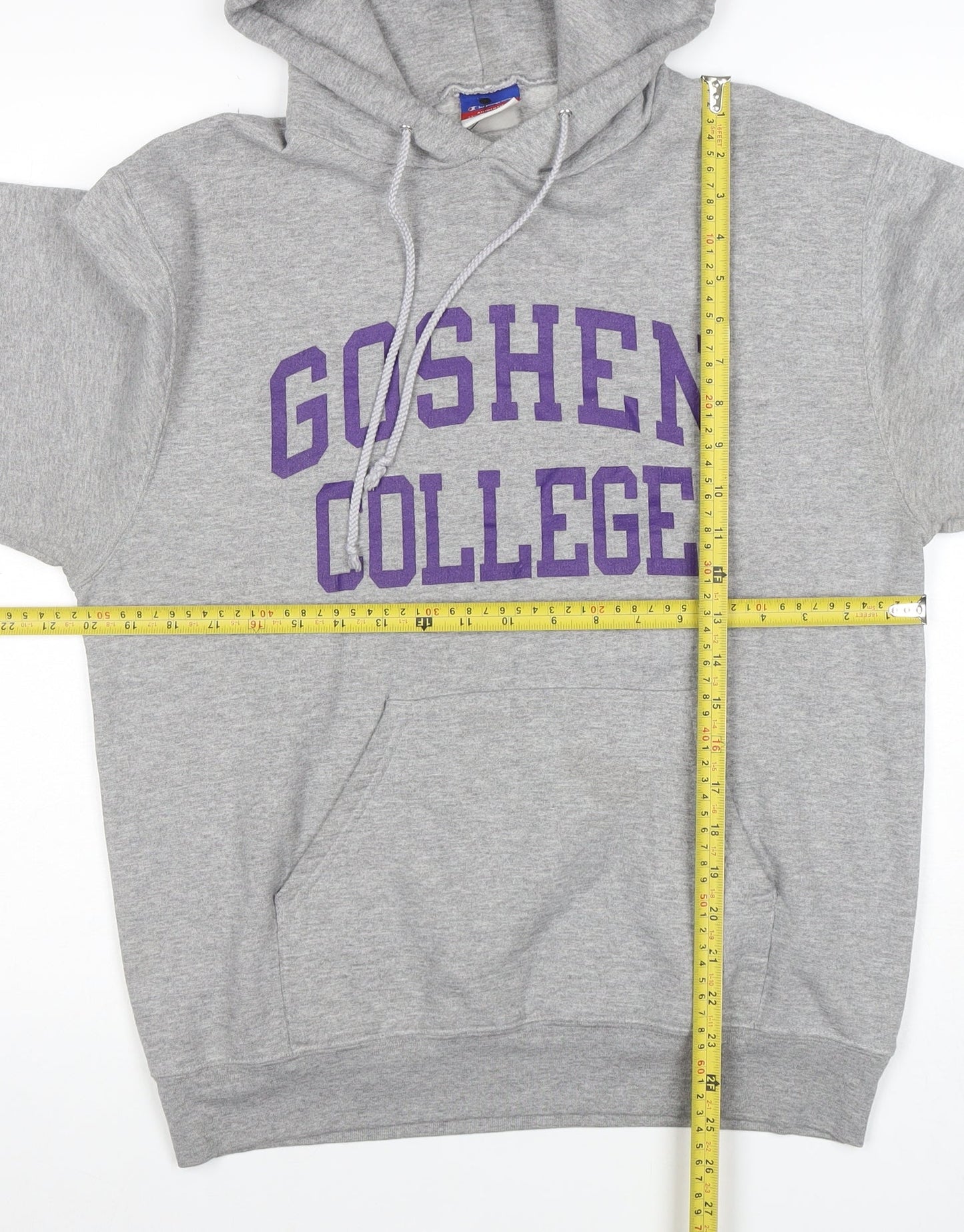 Mens UK Size M Champion Grey Pullover Hoodie