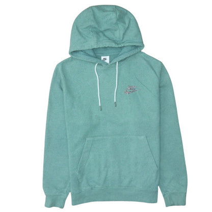 Womens UK Size S Nike Green Pullover Hoodie