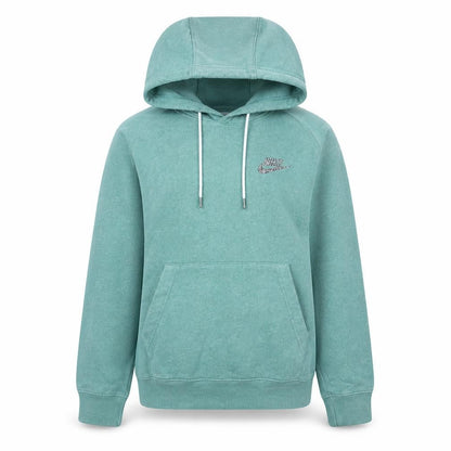 Womens UK Size S Nike Green Pullover Hoodie