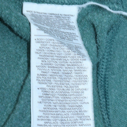 Womens UK Size S Nike Green Pullover Hoodie