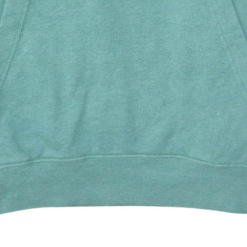 Womens UK Size S Nike Green Pullover Hoodie