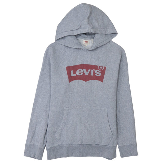 Mens UK Size M Levi's Grey Pullover Hoodie