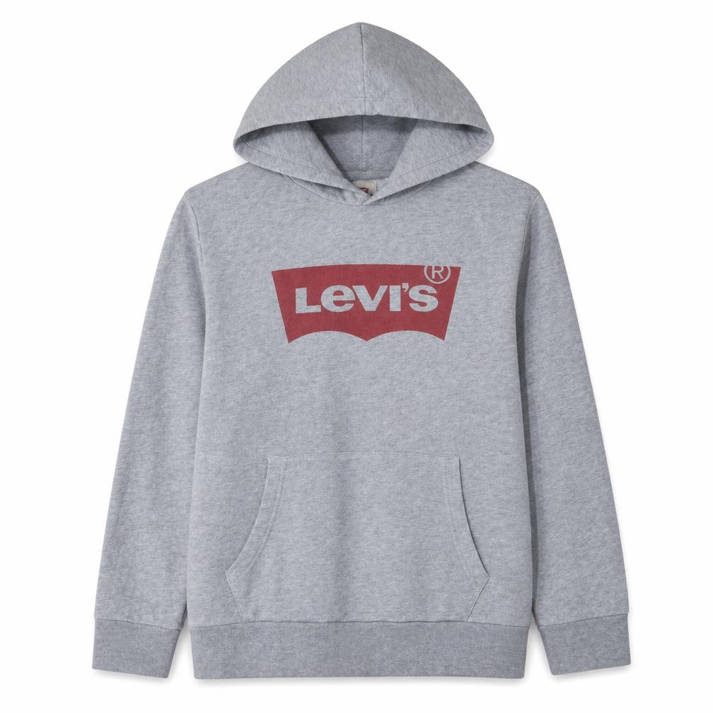 Mens UK Size M Levi's Grey Pullover Hoodie