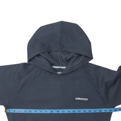 Womens UK Size 12 Reebok Blue Pullover Hoodie