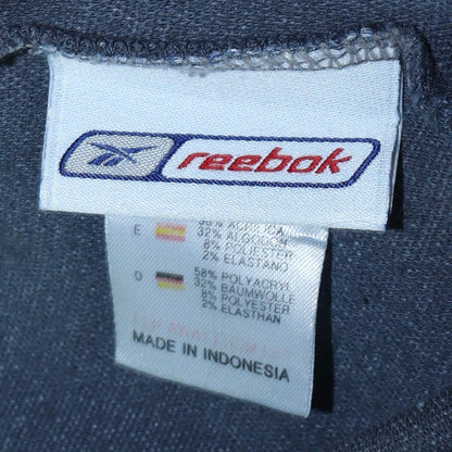 Womens UK Size 12 Reebok Blue Pullover Hoodie