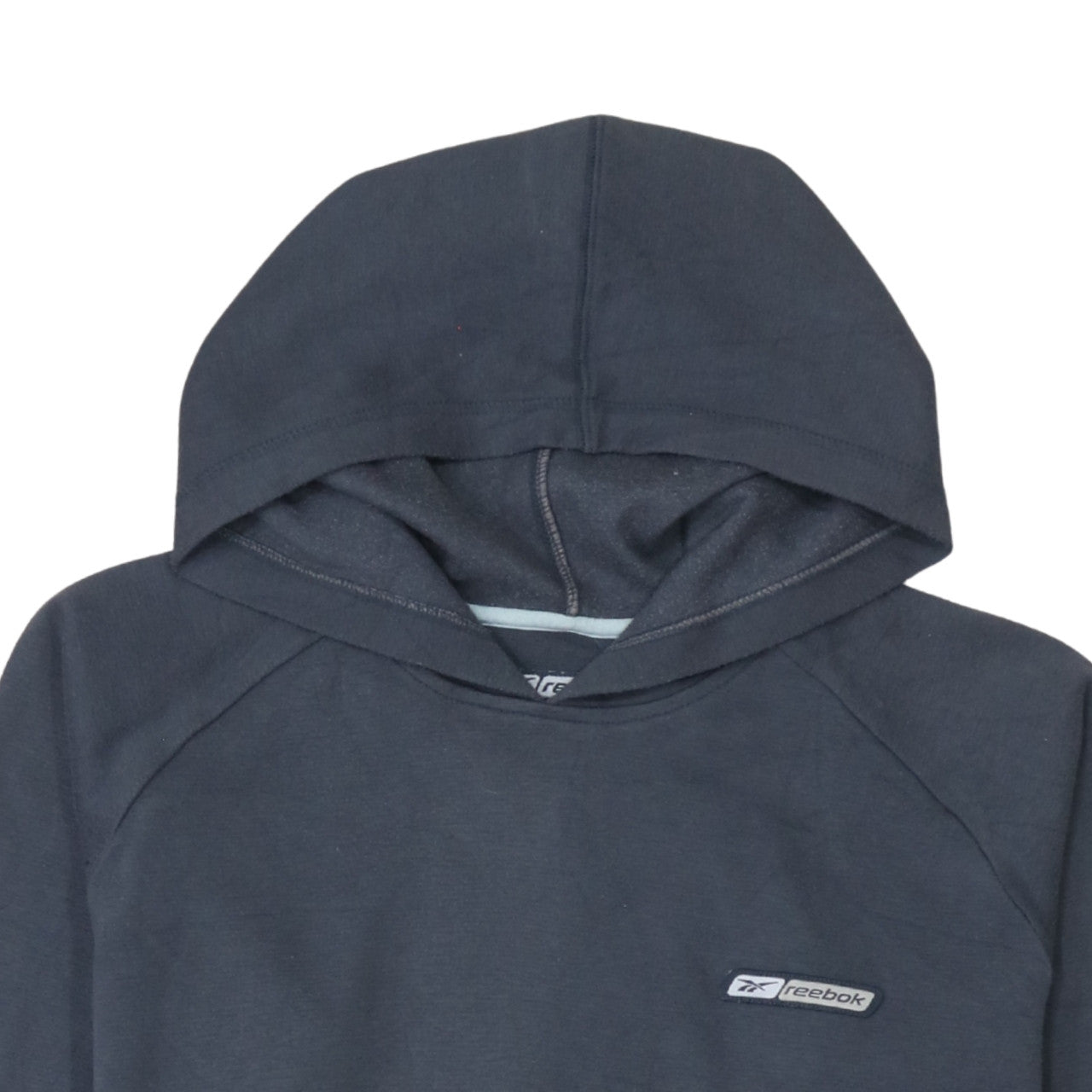 Womens UK Size 12 Reebok Blue Pullover Hoodie